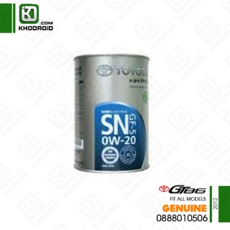 روغن موتور 1 لیتری تویوتا GT و 2012 جنیون 0888010506